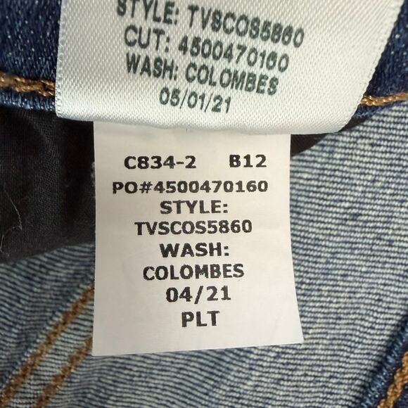 Joe's Jeans Women’s Colombes Dark Wash Straight Blue Denim Jeans Size 29 Casual - Picture 5 of 9